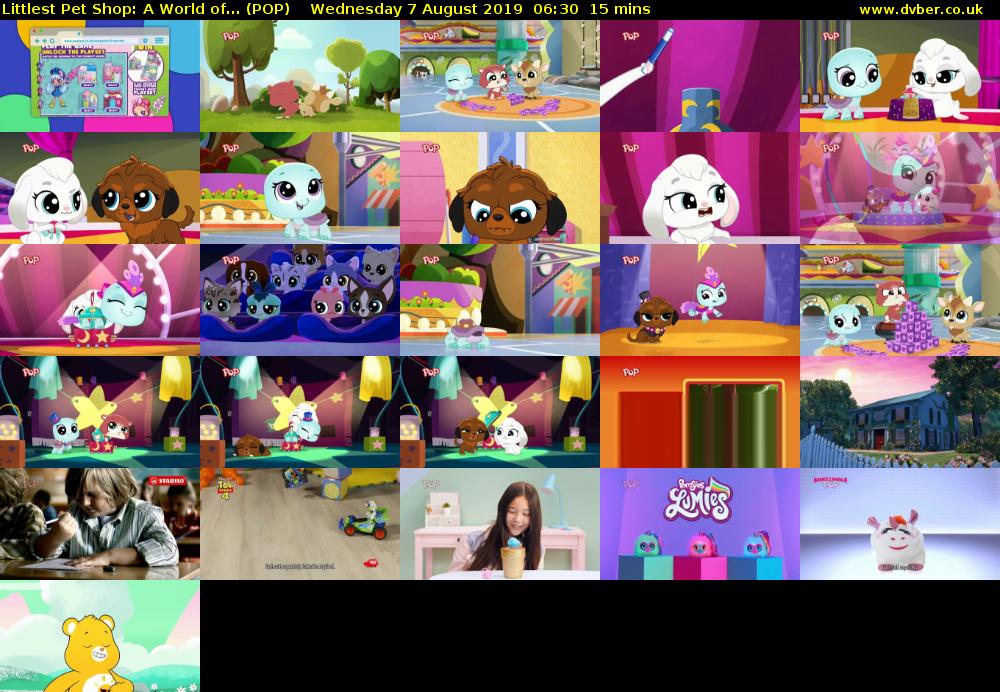 Littlest Pet Shop: A World of... (POP) Wednesday 7 August 2019 06:30 - 06:45