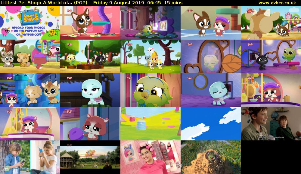 Littlest Pet Shop: A World of... (POP) Friday 9 August 2019 06:45 - 07:00
