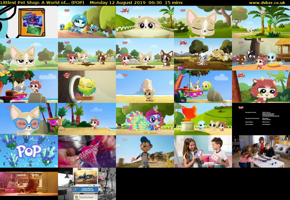 Littlest Pet Shop: A World of... (POP) Monday 12 August 2019 06:30 - 06:45