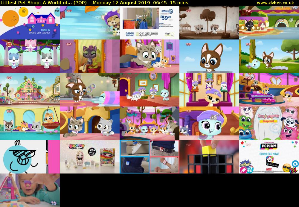 Littlest Pet Shop: A World of... (POP) Monday 12 August 2019 06:45 - 07:00