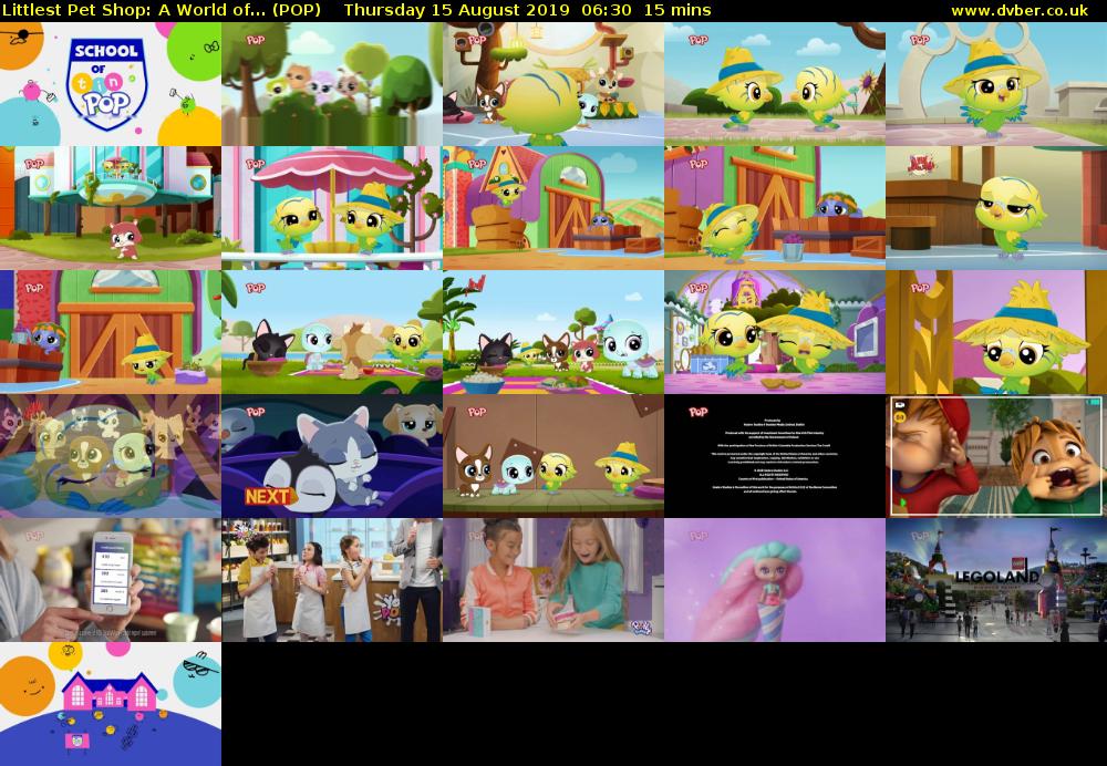Littlest Pet Shop: A World of... (POP) Thursday 15 August 2019 06:30 - 06:45