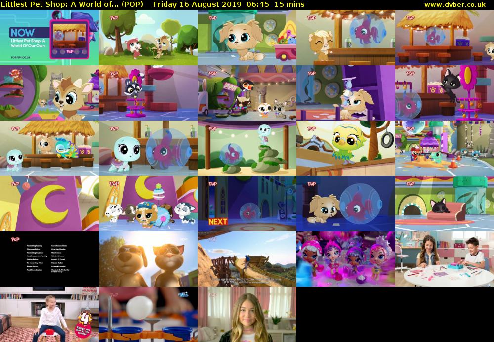 Littlest Pet Shop: A World of... (POP) Friday 16 August 2019 06:45 - 07:00