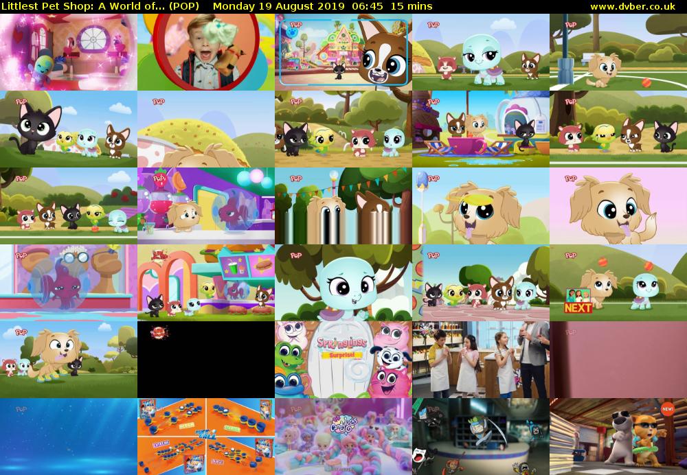 Littlest Pet Shop: A World of... (POP) Monday 19 August 2019 06:45 - 07:00
