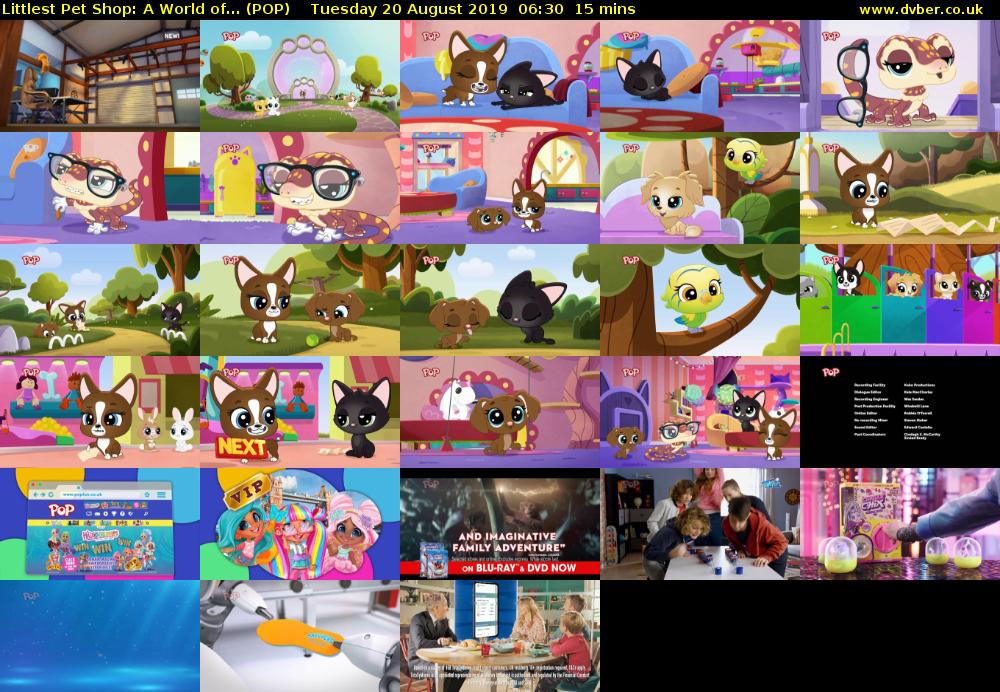 Littlest Pet Shop: A World of... (POP) Tuesday 20 August 2019 06:30 - 06:45