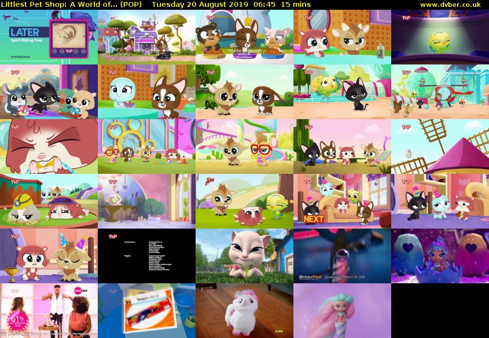 Littlest Pet Shop: A World of... (POP) Tuesday 20 August 2019 06:45 - 07:00