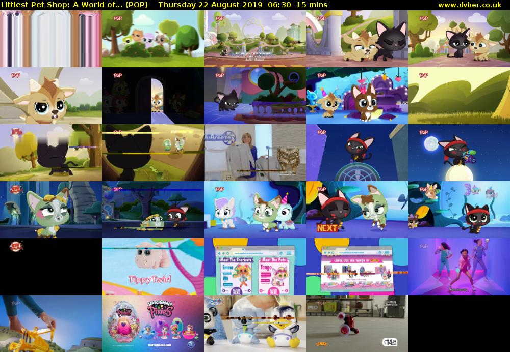 Littlest Pet Shop: A World of... (POP) Thursday 22 August 2019 06:30 - 06:45