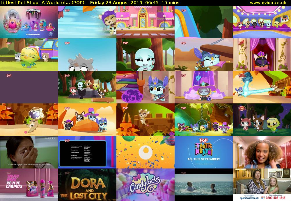 Littlest Pet Shop: A World of... (POP) Friday 23 August 2019 06:45 - 07:00