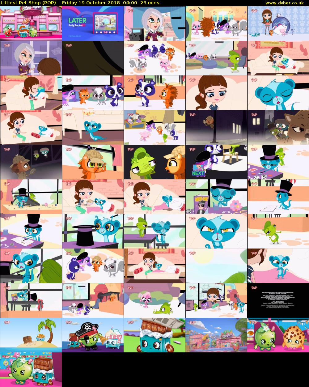 Littlest Pet Shop (POP) Friday 19 October 2018 04:00 - 04:25