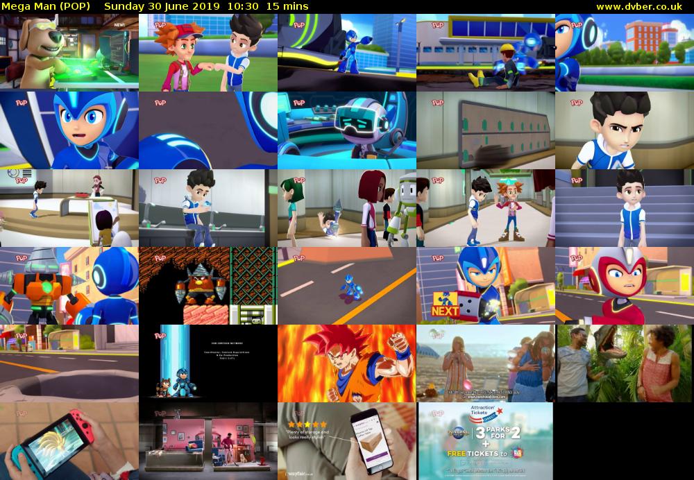 Mega Man (POP) Sunday 30 June 2019 10:30 - 10:45