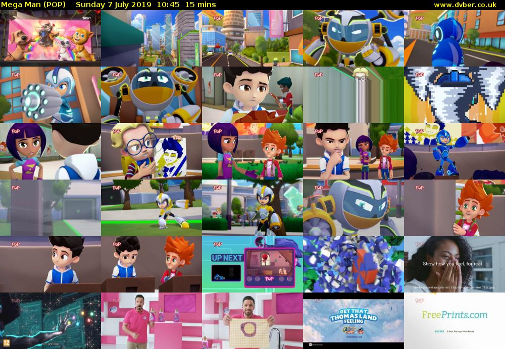 Mega Man (POP) Sunday 7 July 2019 10:45 - 11:00