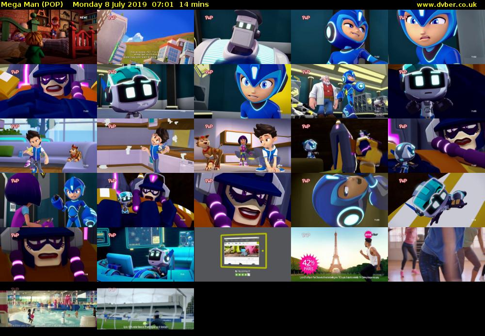 Mega Man (POP) Monday 8 July 2019 07:01 - 07:15
