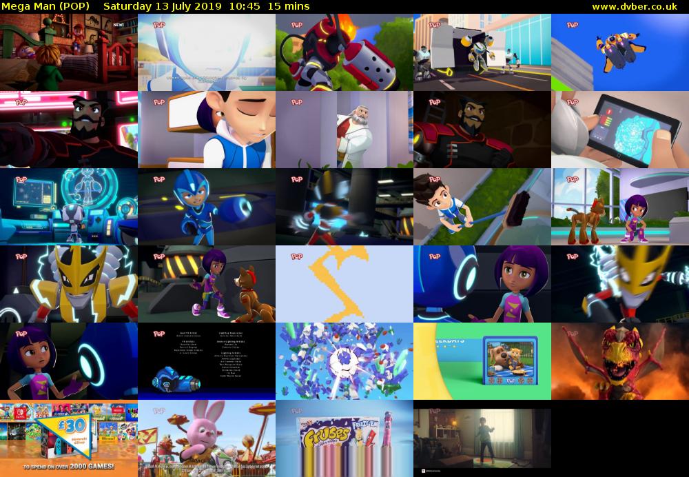 Mega Man (POP) Saturday 13 July 2019 10:45 - 11:00