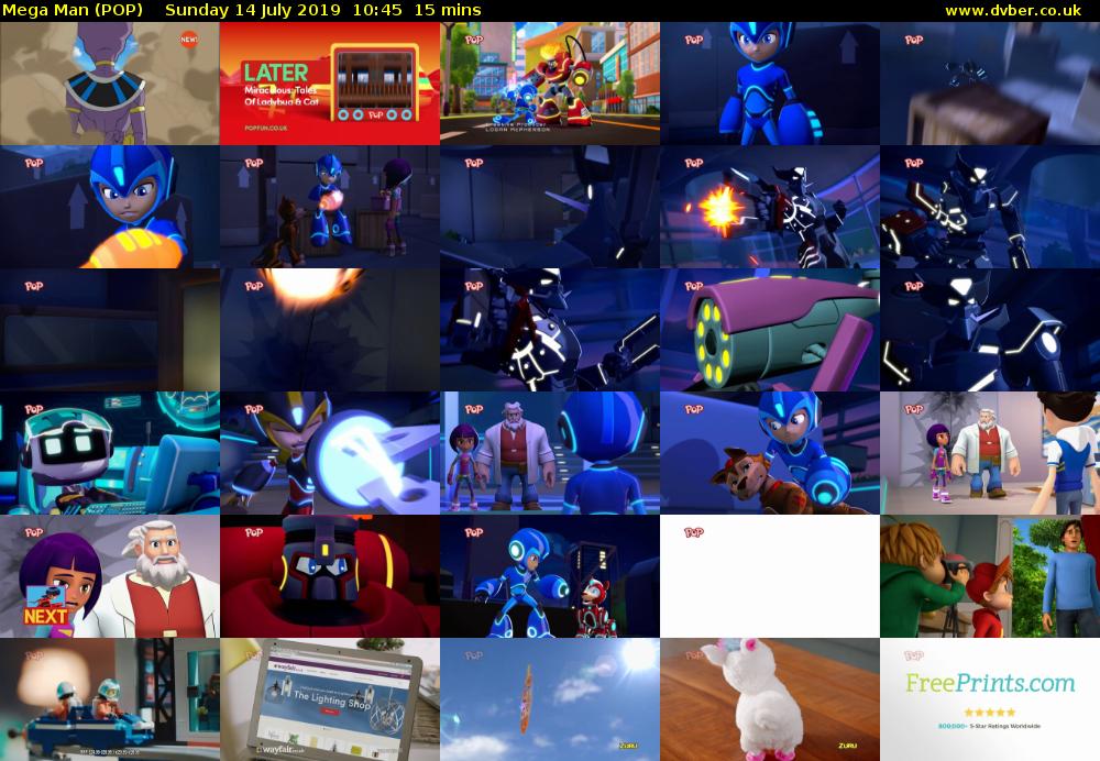 Mega Man (POP) Sunday 14 July 2019 10:45 - 11:00