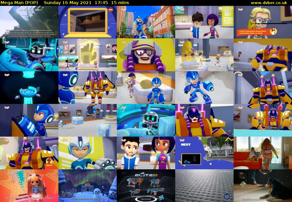 Mega Man (POP) Sunday 16 May 2021 17:45 - 18:00