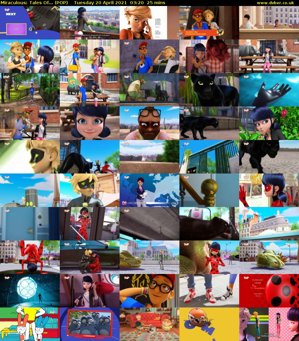 Miraculous: Tales Of... (POP) Tuesday 20 April 2021 03:20 - 03:45