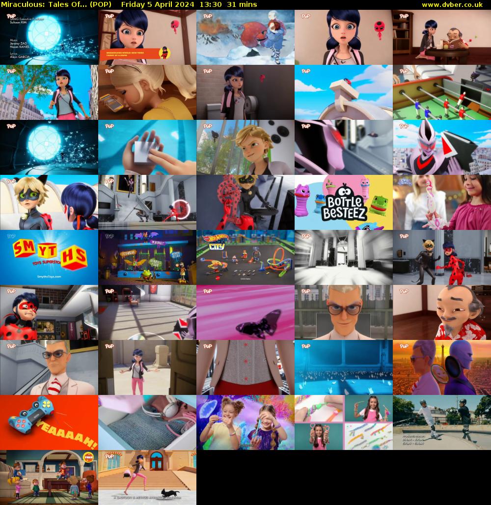 Miraculous: Tales Of... (POP) Friday 5 April 2024 13:30 - 14:01