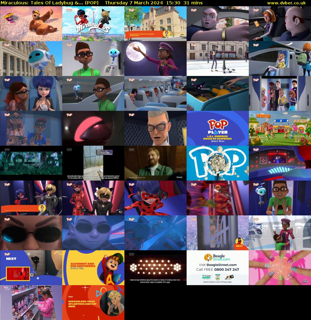 Miraculous: Tales Of Ladybug &... (POP) Thursday 7 March 2024 15:30 - 16:01
