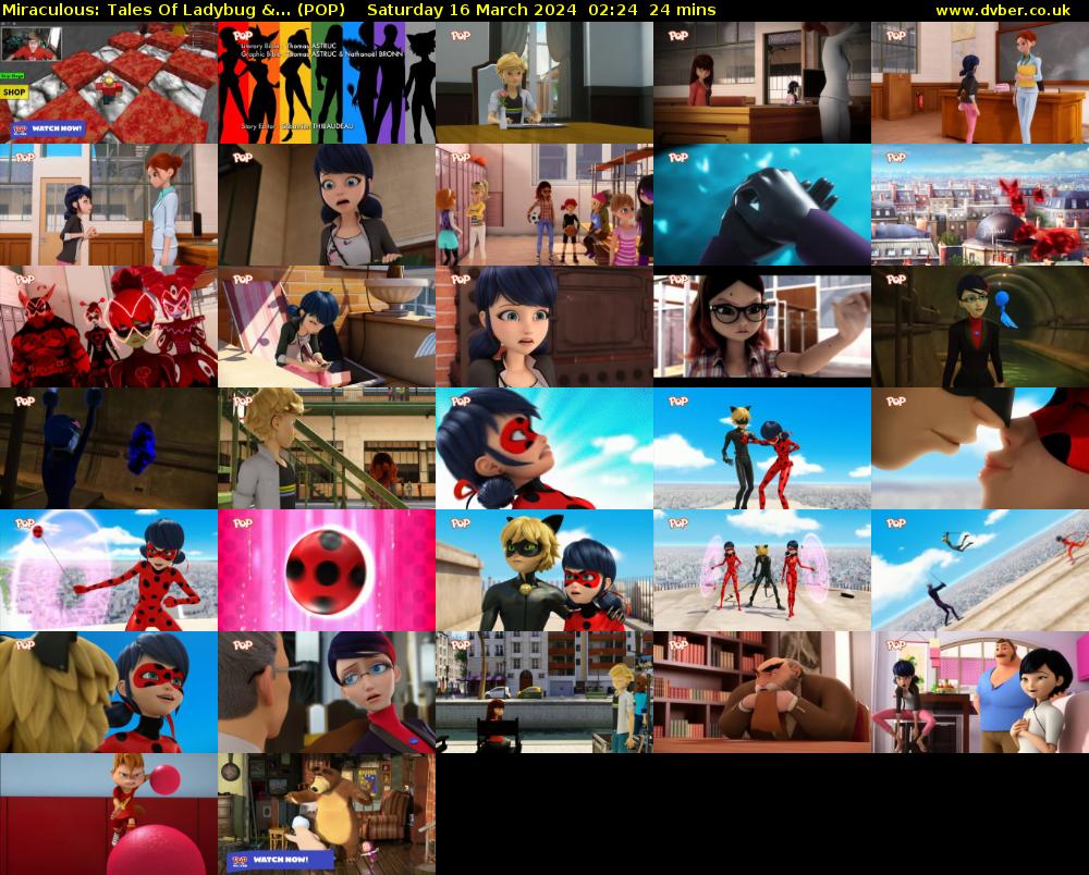 Miraculous: Tales Of Ladybug &... (POP) Saturday 16 March 2024 02:24 - 02:48