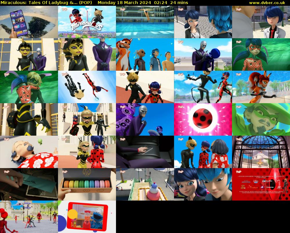 Miraculous: Tales Of Ladybug &... (POP) Monday 18 March 2024 02:24 - 02:48