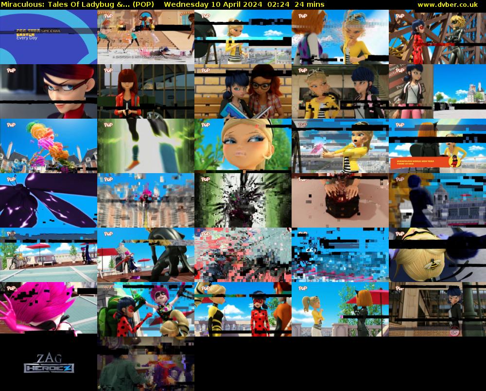 Miraculous: Tales Of Ladybug &... (POP) Wednesday 10 April 2024 02:24 - 02:48
