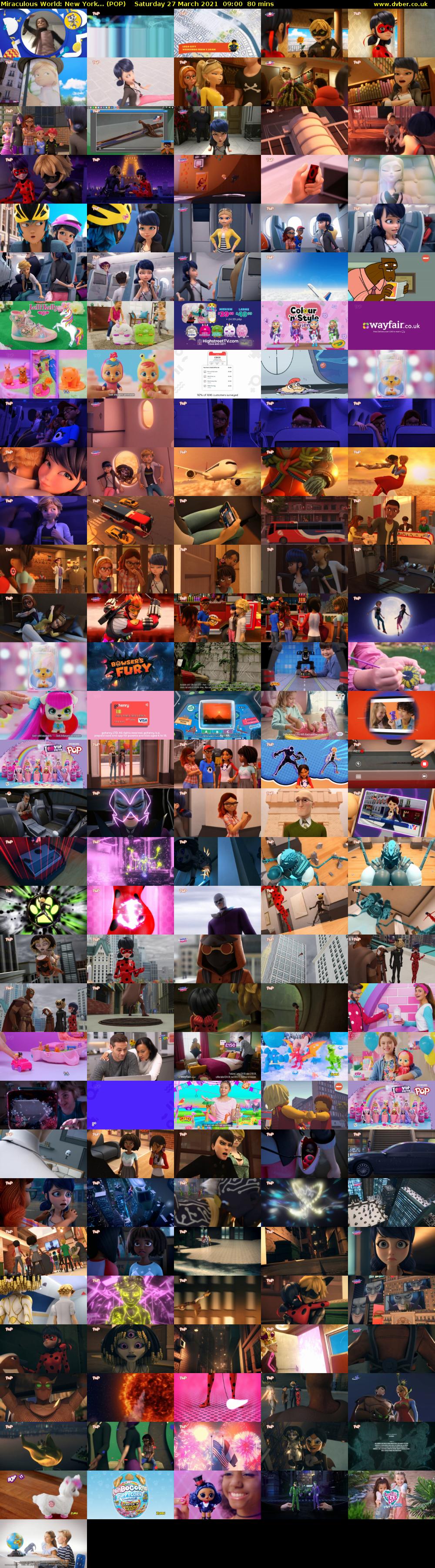 Miraculous World: New York... (POP) Saturday 27 March 2021 09:00 - 10:20