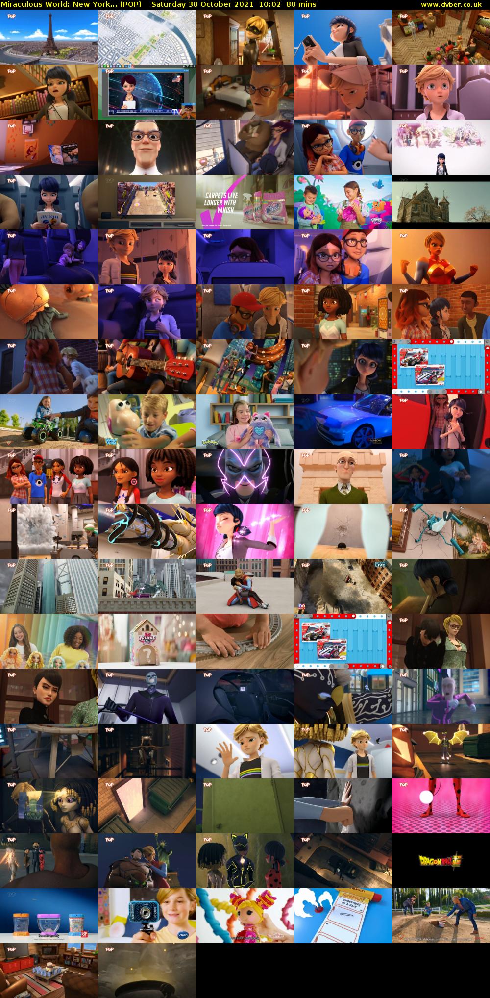 Miraculous World: New York... (POP) Saturday 30 October 2021 10:02 - 11:22