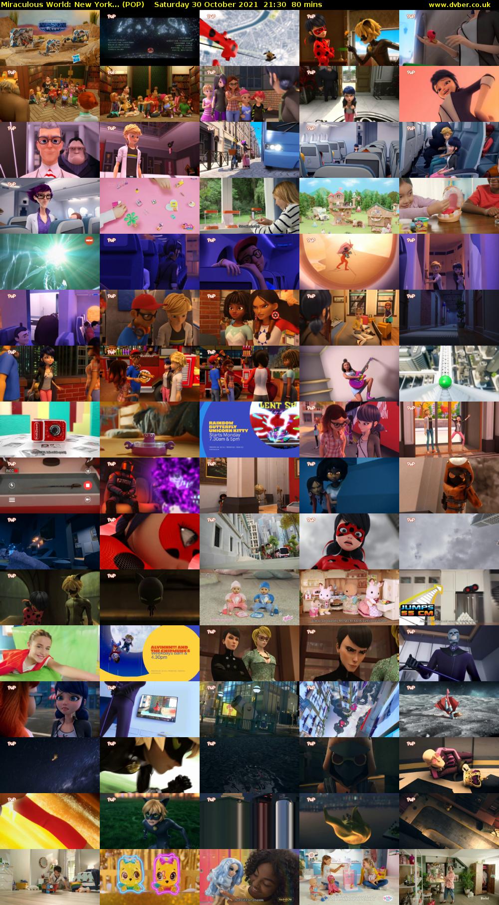 Miraculous World: New York... (POP) Saturday 30 October 2021 21:30 - 22:50