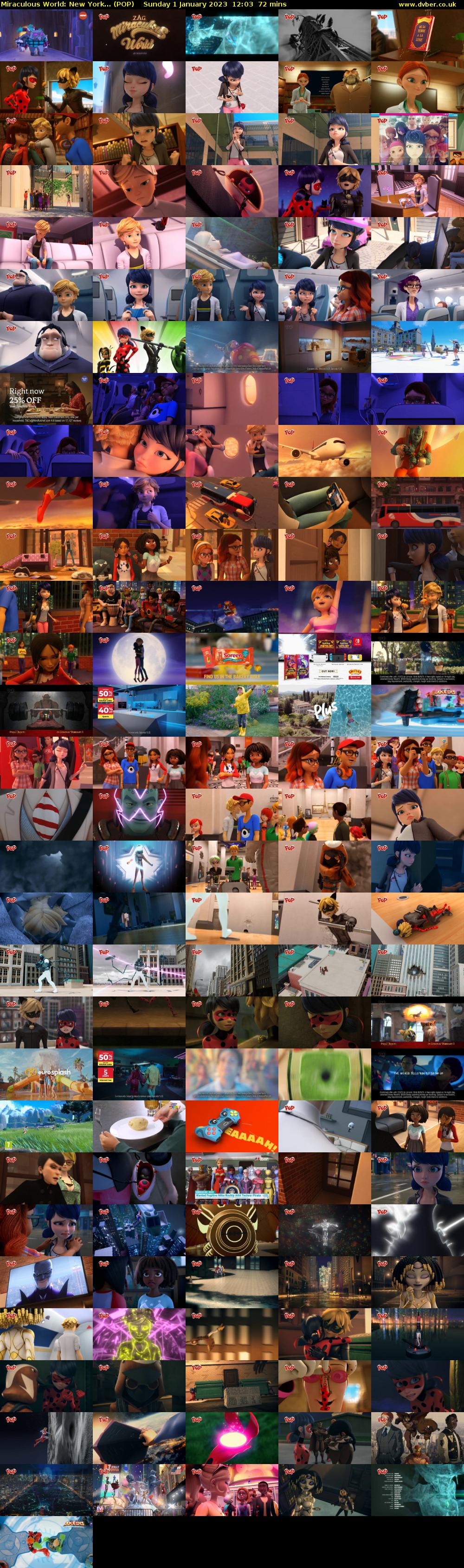 Miraculous World: New York... (POP) Sunday 1 January 2023 12:03 - 13:15