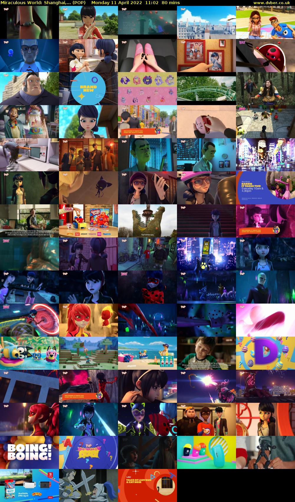 Miraculous World: Shanghai,... (POP) Monday 11 April 2022 11:02 - 12:22