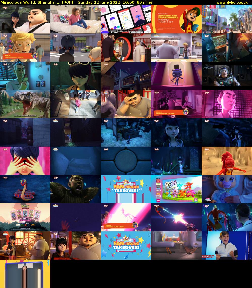 Miraculous World: Shanghai,... (POP) Sunday 12 June 2022 10:00 - 11:20