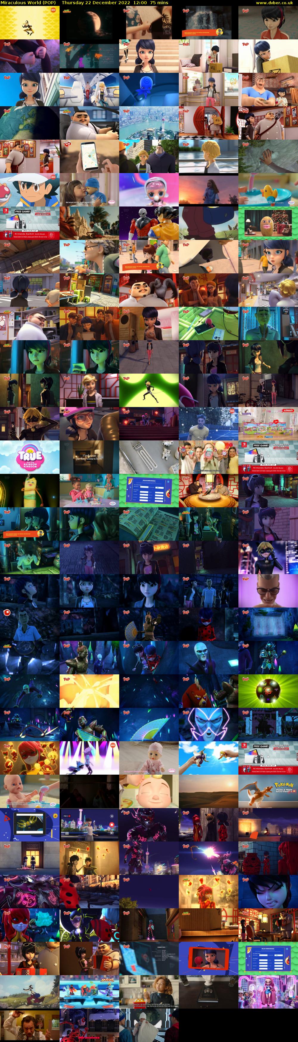 Miraculous World (POP) Thursday 22 December 2022 12:00 - 13:15