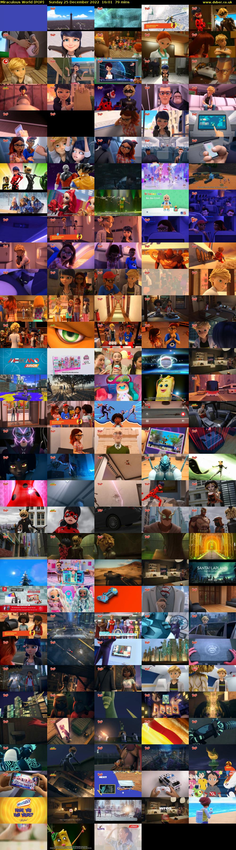 Miraculous World (POP) Sunday 25 December 2022 16:01 - 17:20