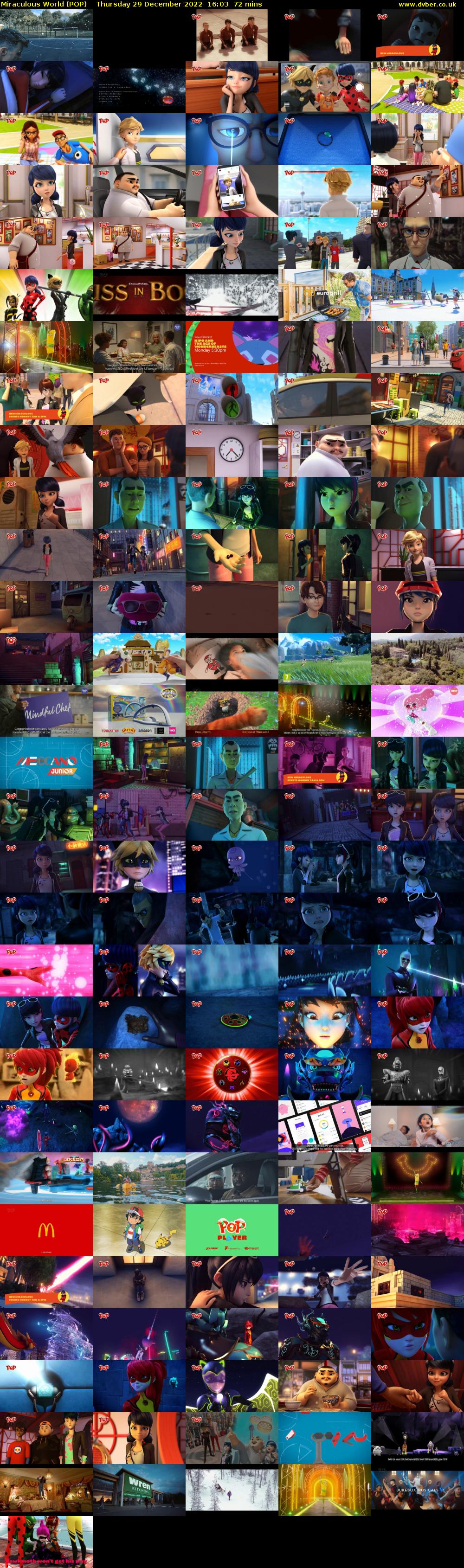Miraculous World (POP) Thursday 29 December 2022 16:03 - 17:15