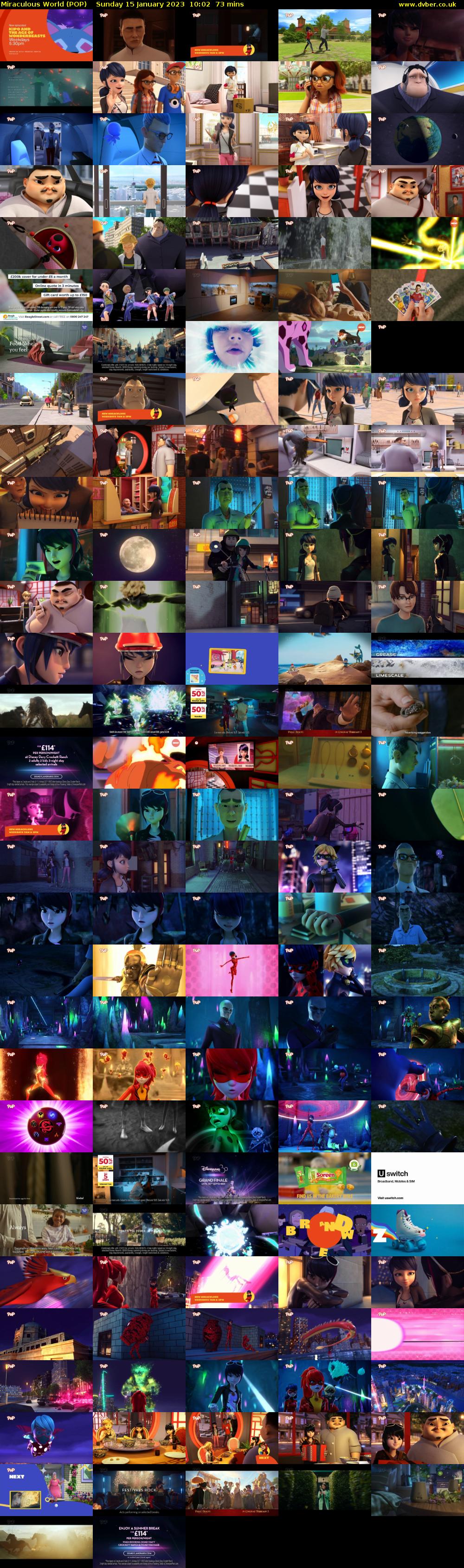 Miraculous World (POP) Sunday 15 January 2023 10:02 - 11:15