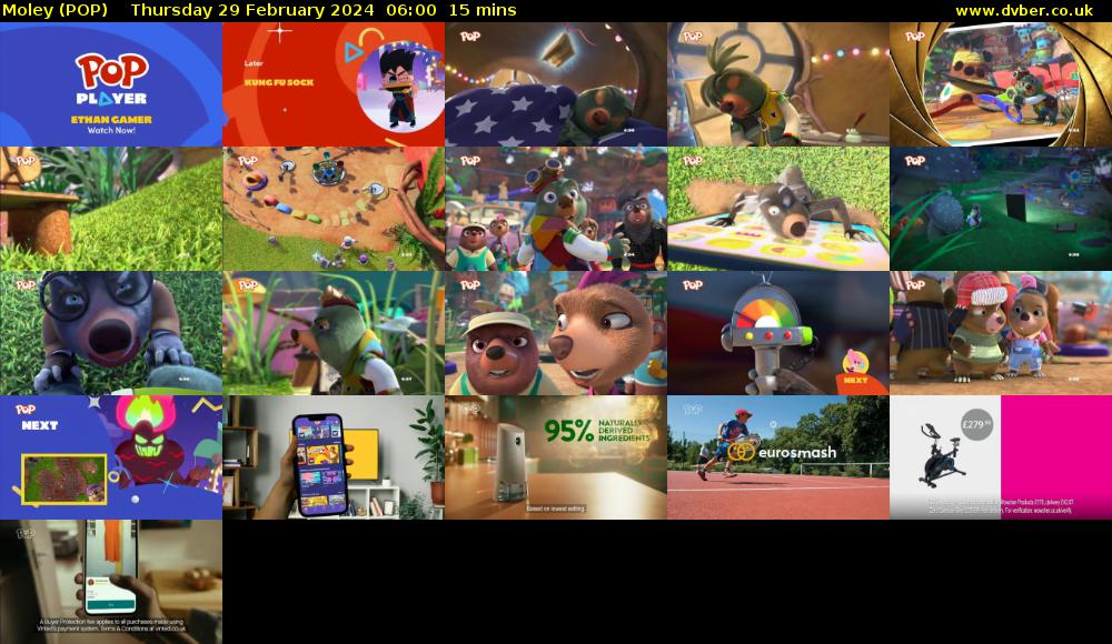 Moley (POP) Thursday 29 February 2024 06:00 - 06:15