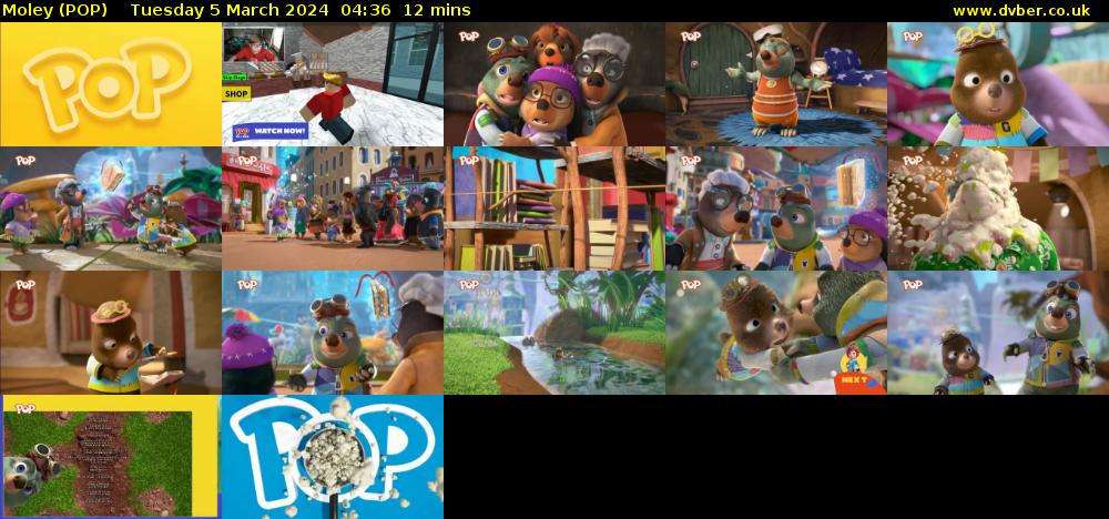 Moley (POP) Tuesday 5 March 2024 04:36 - 04:48