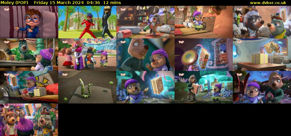 Moley (POP) Friday 15 March 2024 04:36 - 04:48