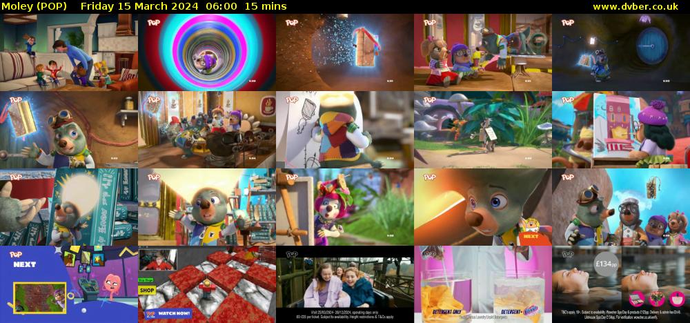 Moley (POP) Friday 15 March 2024 06:00 - 06:15