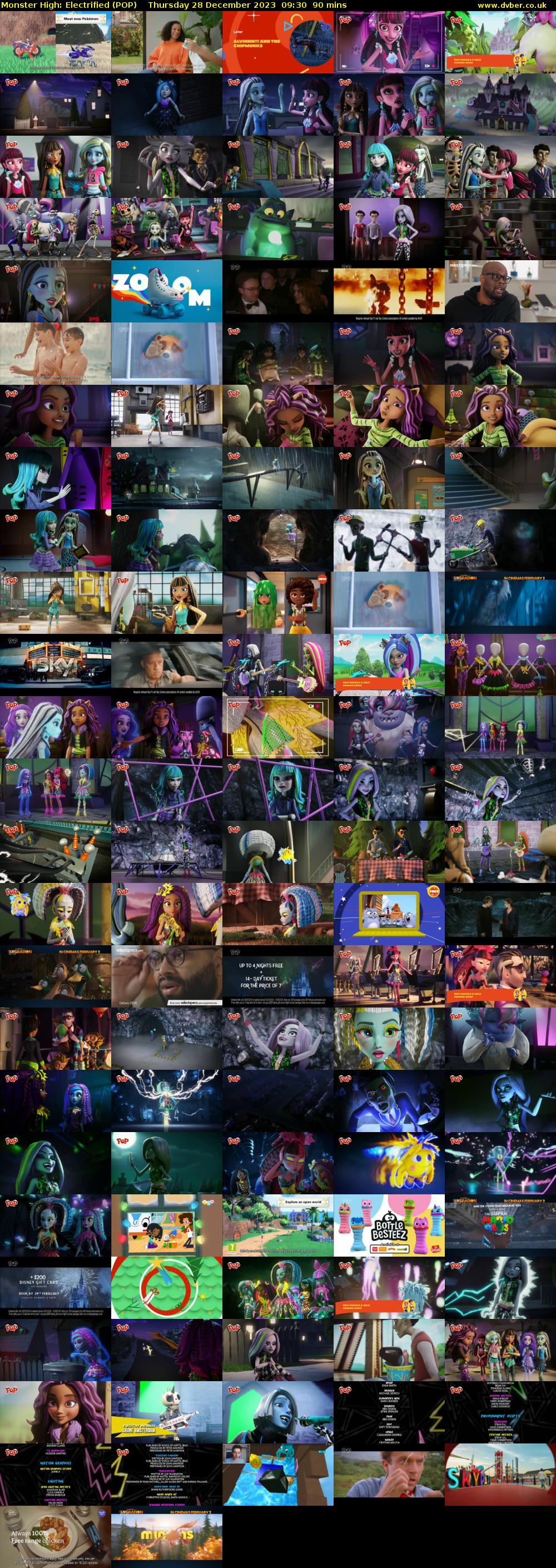 Monster High: Electrified (POP) Thursday 28 December 2023 09:30 - 11:00