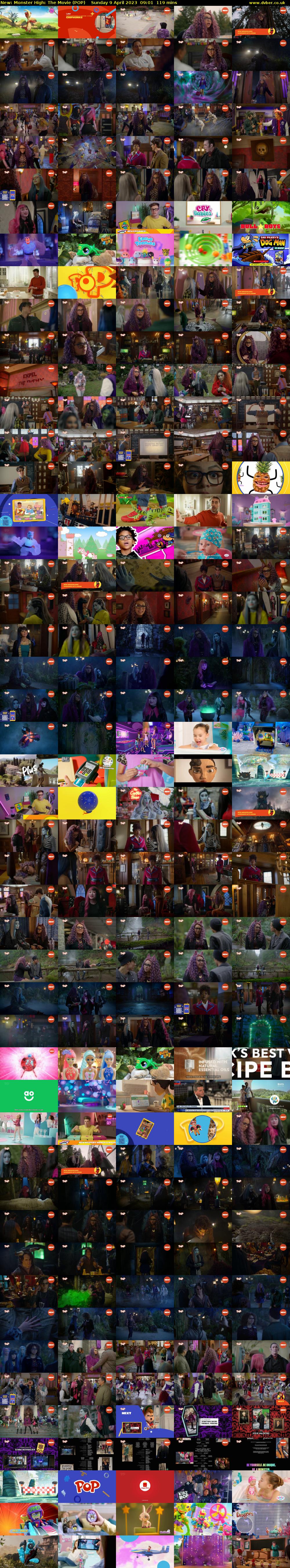 Monster High: The Movie (POP) Sunday 9 April 2023 09:01 - 11:00