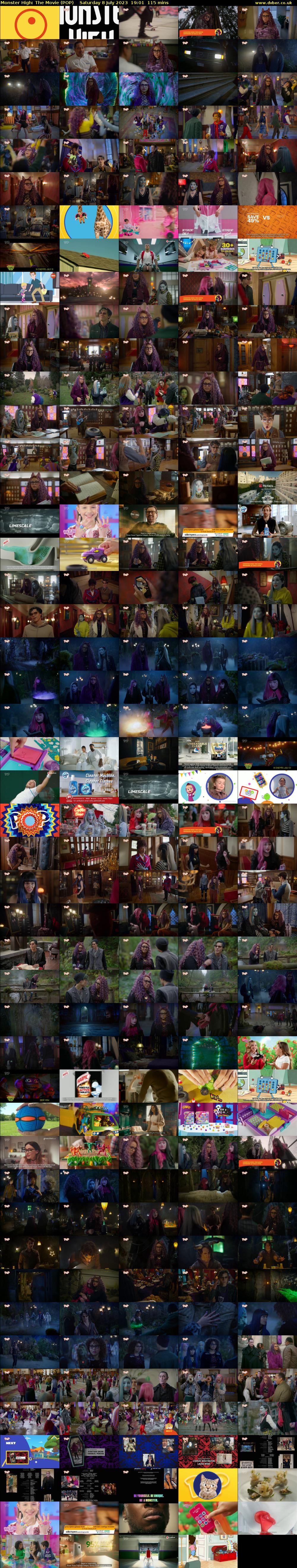 Monster High: The Movie (POP) Saturday 8 July 2023 19:01 - 20:56