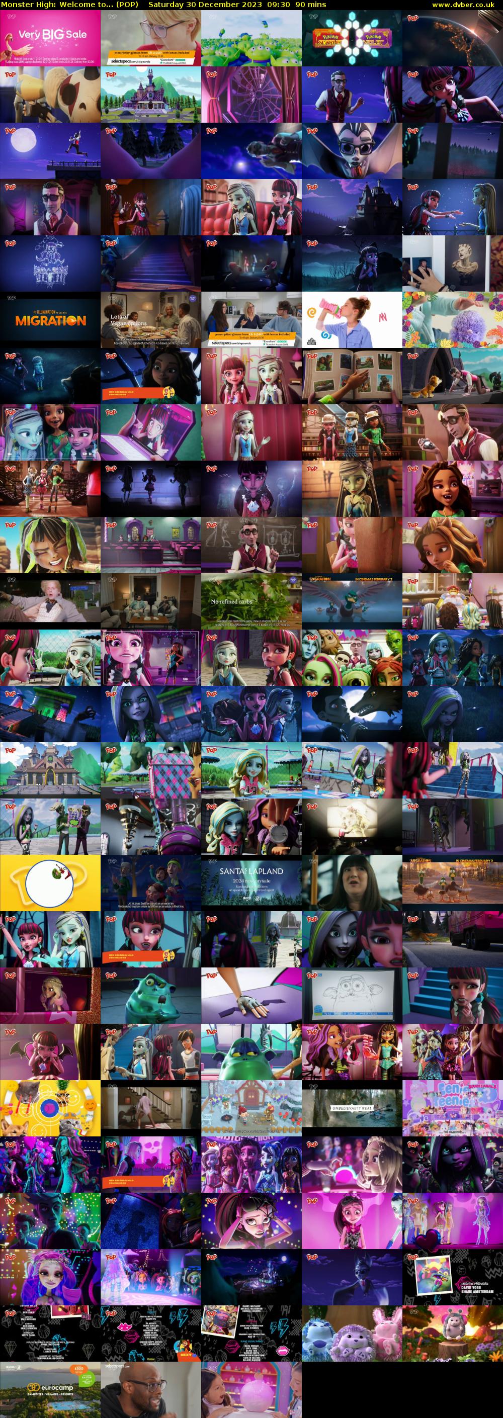 Monster High: Welcome to... (POP) Saturday 30 December 2023 09:30 - 11:00