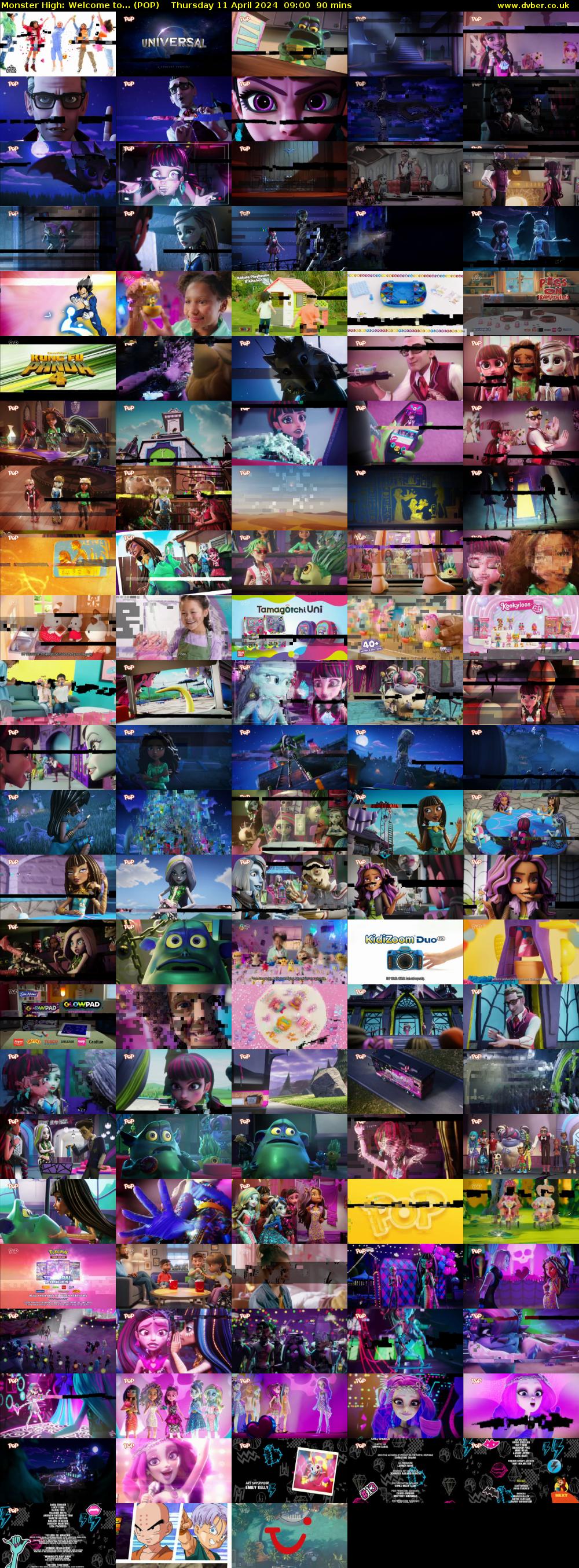 Monster High: Welcome to... (POP) Thursday 11 April 2024 09:00 - 10:30