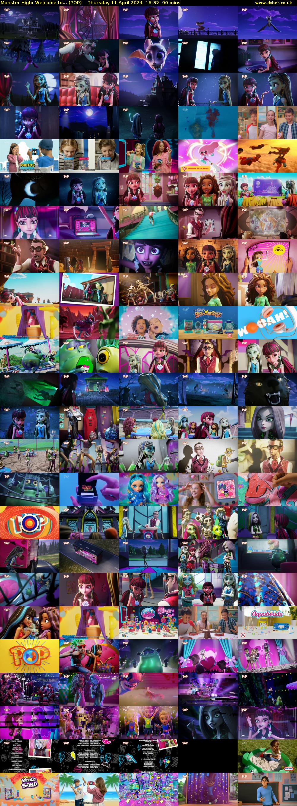 Monster High: Welcome to... (POP) Thursday 11 April 2024 16:32 - 18:02