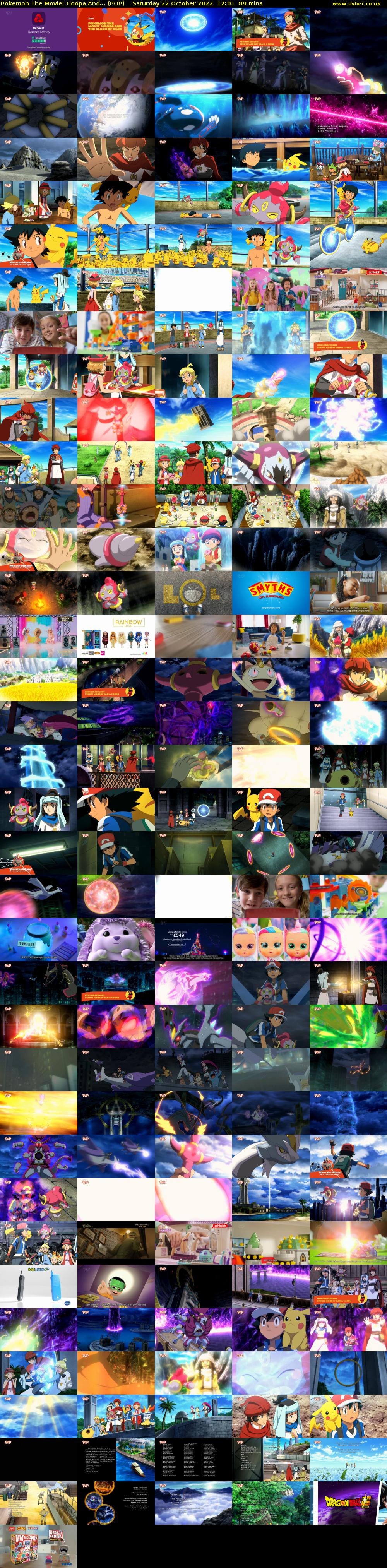 Pokemon The Movie: Hoopa And... (POP) Saturday 22 October 2022 12:01 - 13:30