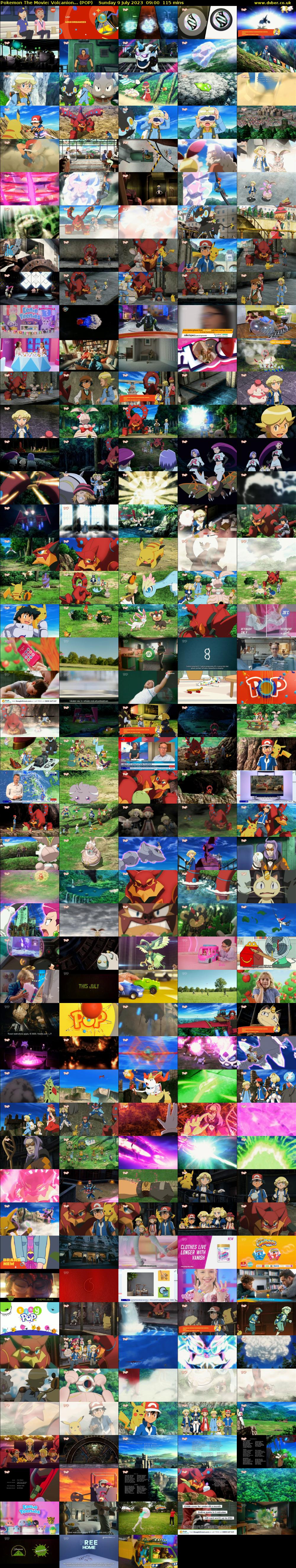 Pokemon The Movie: Volcanion... (POP) Sunday 9 July 2023 09:00 - 10:55