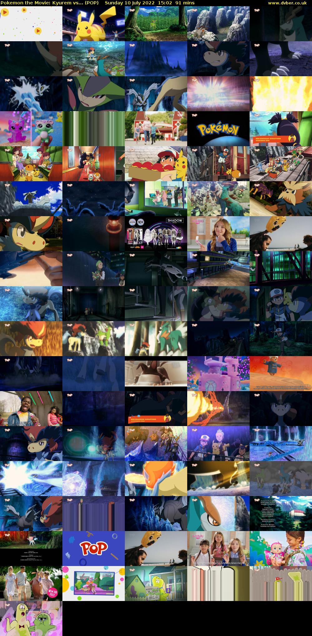 Pokemon the Movie: Kyurem vs... (POP) Sunday 10 July 2022 15:02 - 16:33