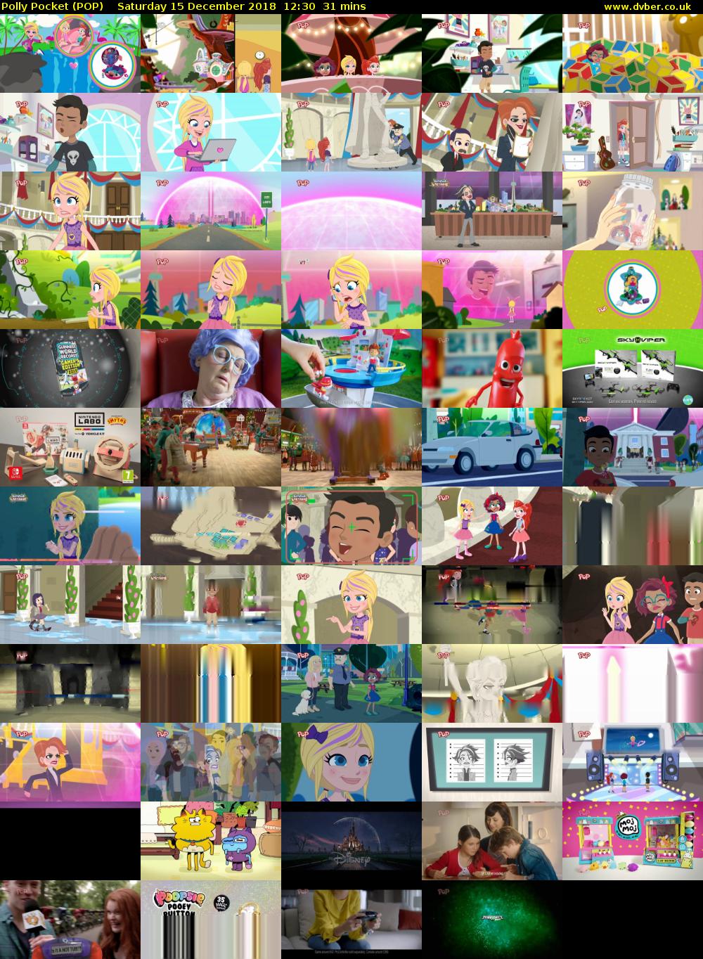 Polly Pocket (POP) Saturday 15 December 2018 12:30 - 13:01