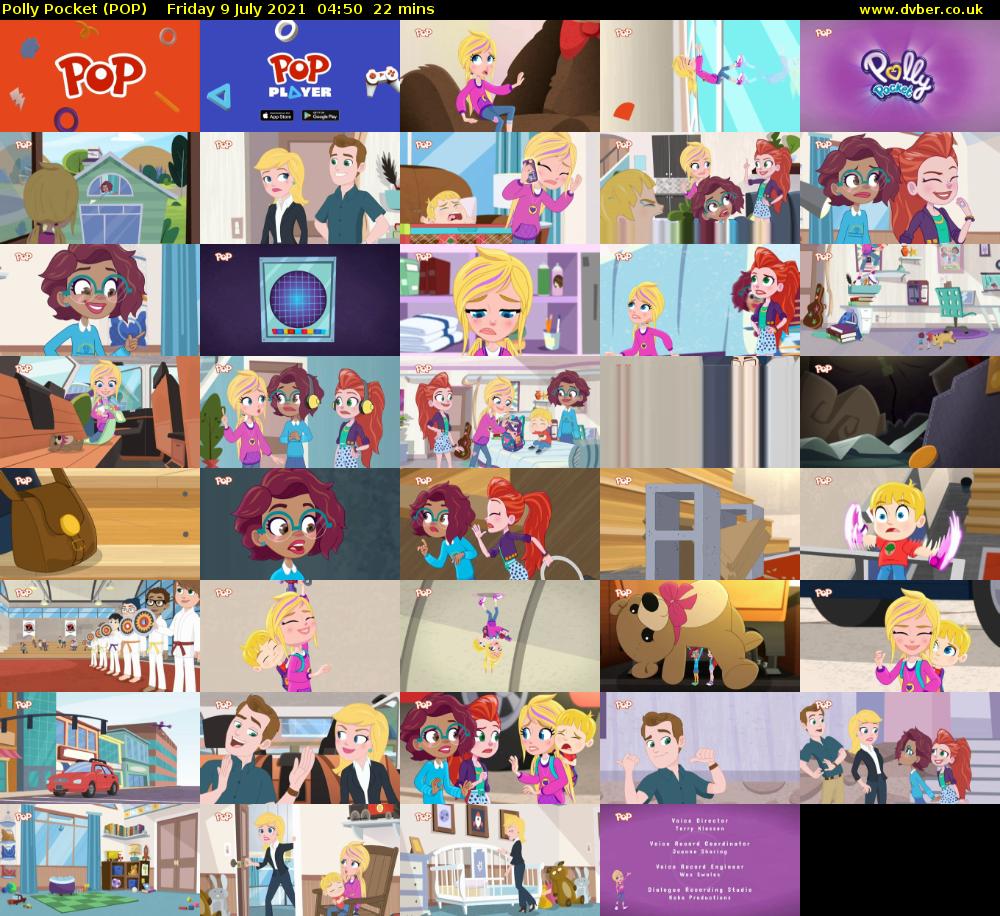 Polly Pocket (POP) Friday 9 July 2021 04:50 - 05:12