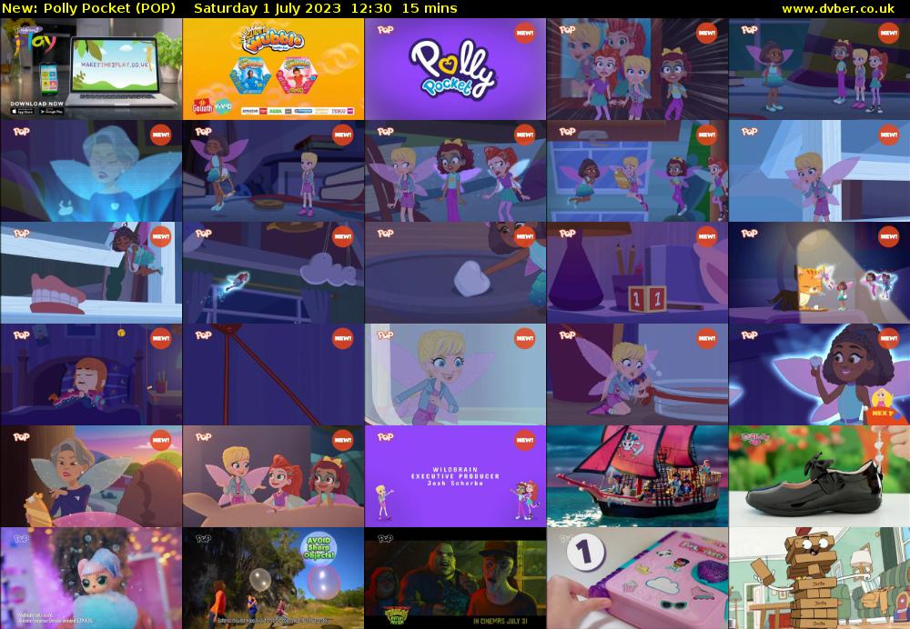 Polly Pocket (POP) Saturday 1 July 2023 12:30 - 12:45